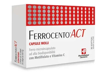 FERROCENTO ACT 30 CAPSULE MOLLI - Farmaspeed