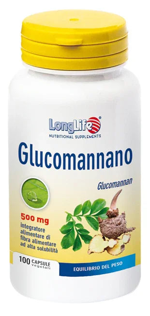 LONGLIFE GLUCOMANNANO 100 CAPSULE VEGETALI - Farmaspeed