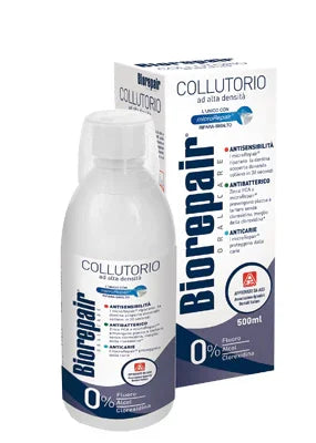BIOREPAIR ORAL CARE COLLUTORIO ALTA INTENSITA' 3IN1 ANTISENSIBILITA', ANTIBATTERICO, ANTICARIE 500 ML - Farmaspeed