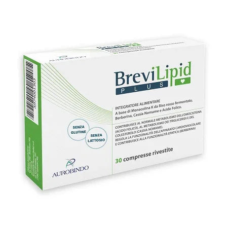BREVILIPID PLUS 30 COMPRESSE RIVESTITE - Farmaspeed