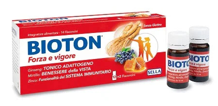 BIOTON GINSENG FORZA VIG 14 FLACONCINI - Farmaspeed