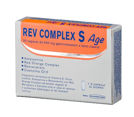 REV COMPLEX S AGE 20 CAPSULE - Farmaspeed