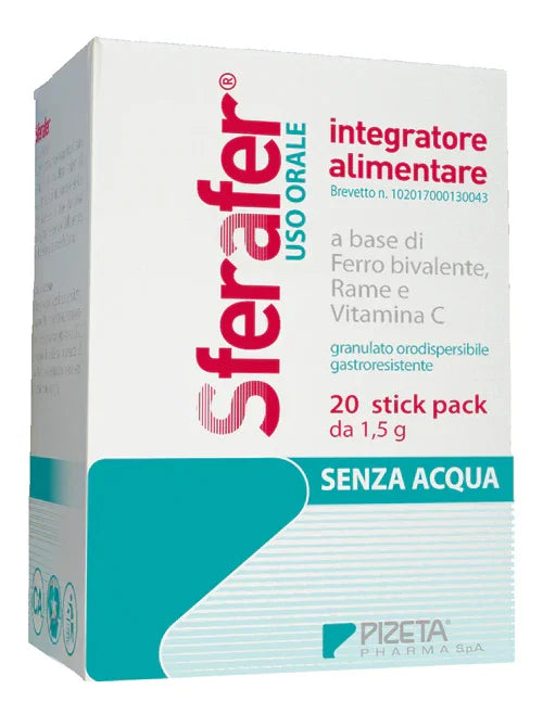 SFERAFER 20 STICK PACK - Farmaspeed