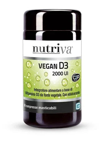 NUTRIVA VEGAN D3 60 COMPRESSE 2000 UI - Farmaspeed