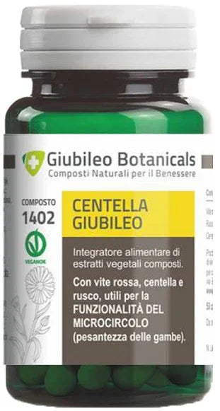 GIUBILEO BOTANICALS CENTELLA 50 CAPSULE - Farmaspeed