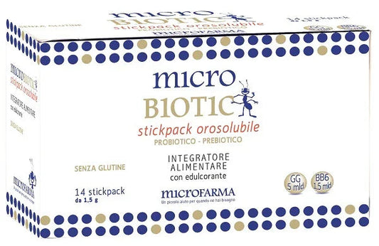 MICROBIOTIC STICK PACK 14 BUSTINE - Farmaspeed