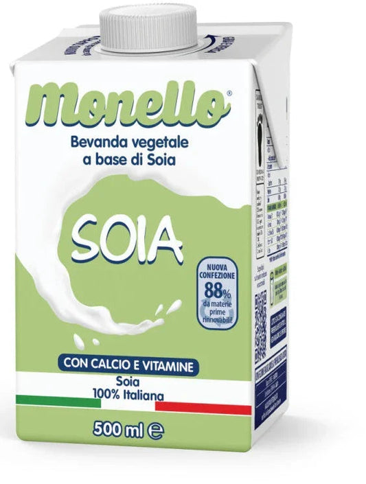 MONELLO SOIA BEVANDA VEGETALE 500 ML - Farmaspeed