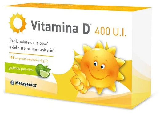 VITAMINA D 400 UI 168 COMPRESSE - Farmaspeed