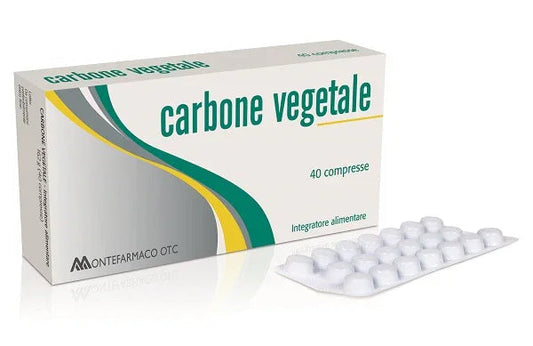 CARBONE VEGETALE 40 COMPRESSE - Farmaspeed