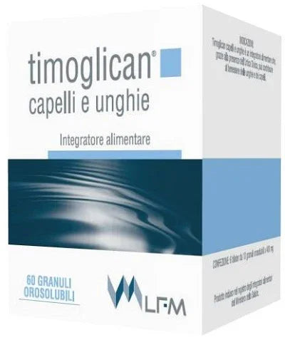 TIMOGLICAN CAPELLI E UNGHIE 60 GRANULI 24 G - Farmaspeed