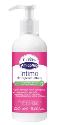 EUPHIDRA AMIDOMIO INTIMO DETERGENTE ATTIVO 250 ML - Farmaspeed