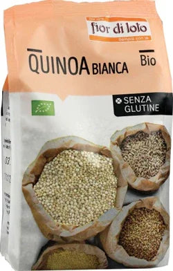 FIOR DI LOTO QUINOA BIANCA SENZA GLUTINE BIO 400 G - Farmaspeed