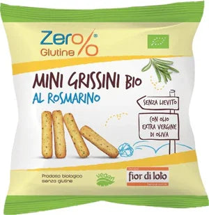 MINI GRISSINI AL ROSMARINO BIO MONOPORZIONE 30 G - Farmaspeed