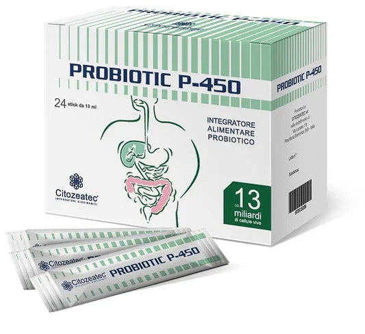 PROBIOTIC P-450 24 STICK MONODOSE 10 ML - Farmaspeed