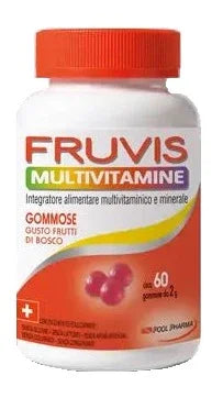 FRUVIS MULTIVITAMINE GOMMOSE 60 GELATINE DA 2 G - Farmaspeed