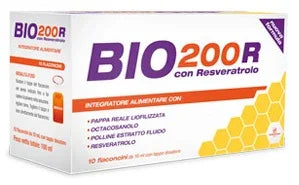 BIO200 R RESVERATROLO 10 FLACONCINI 10 ML - Farmaspeed