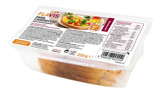 FLAVIS PANE CASERECCIO PANE APROTEICO A FETTE 220 G - Farmaspeed
