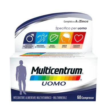 MULTICENTRUM UOMO 60 COMPRESSE - Farmaspeed