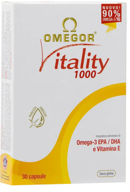 OMEGOR VITALITY 1000 30 CAPSULE MOLLI - Farmaspeed