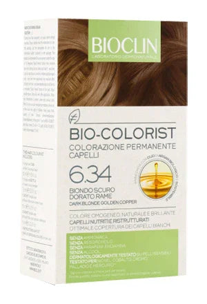 BIOCLIN BIO COLORIST 6,34 BIONDO SCURO DORATO RAME - Farmaspeed