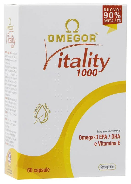 OMEGOR VITALITY 1000 60 CAPSULE MOLLI - Farmaspeed