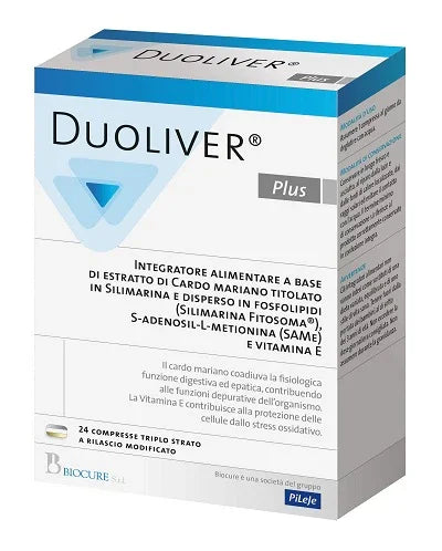 DUOLIVER PLUS 24 COMPRESSE - Farmaspeed
