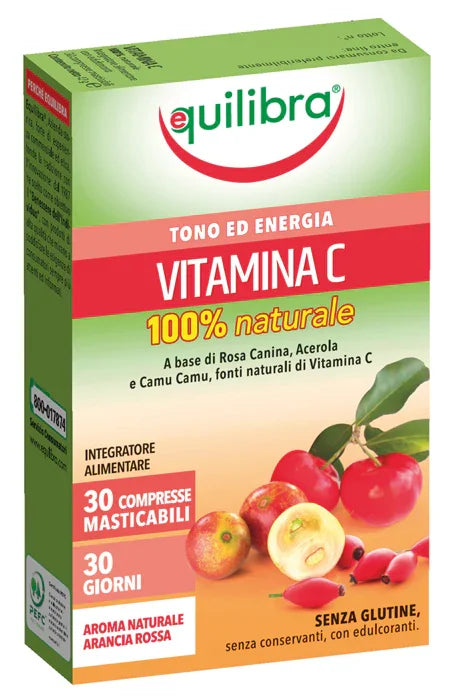 VITAMINA C 100% NATURALE 30 COMPRESSE - Farmaspeed