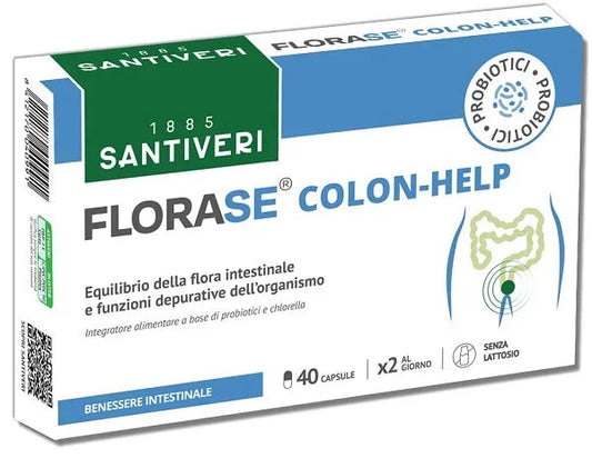 FLORASE COLON HELP 40 CAPSULE - Farmaspeed