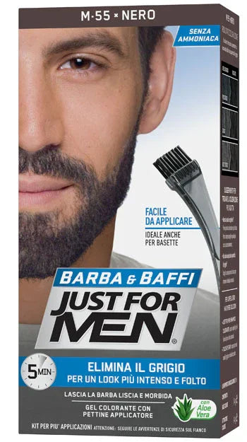 JUST FOR MEN BARBA & BAFFI M55 NERO 51 G - Farmaspeed