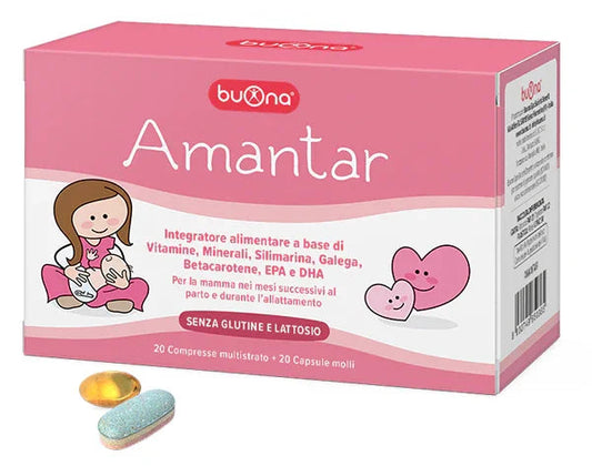 AMANTAR 20 COMPRESSE + 20 CAPSULE - Farmaspeed