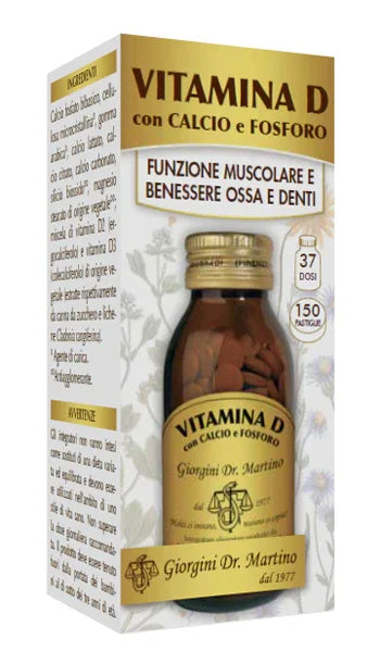 VITAMINA D CALCIO/FOSFORO 150 PASTIGLIE - Farmaspeed