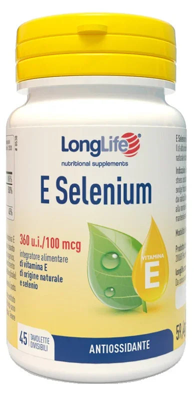 LONGLIFE E SELENIUM 45 TAVOLETTE - Farmaspeed