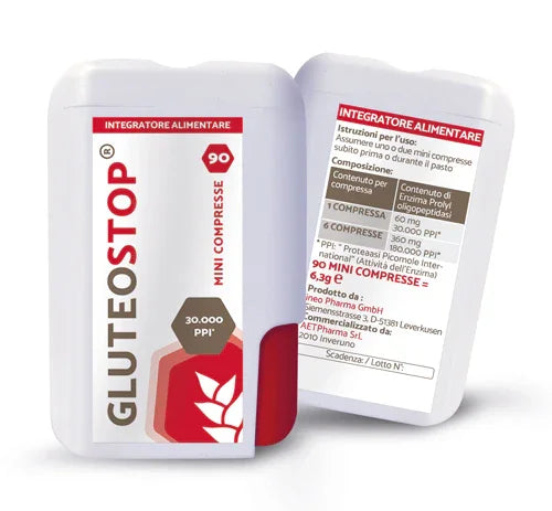 GLUTEOSTOP 90 MINI COMPRESSE - Farmaspeed