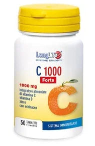 LONGLIFE C 1000 FORTE 50 TAVOLETTE - Farmaspeed
