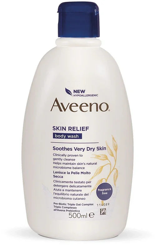 AVEENO SKIN RELIEF WASH 500 ML - Farmaspeed