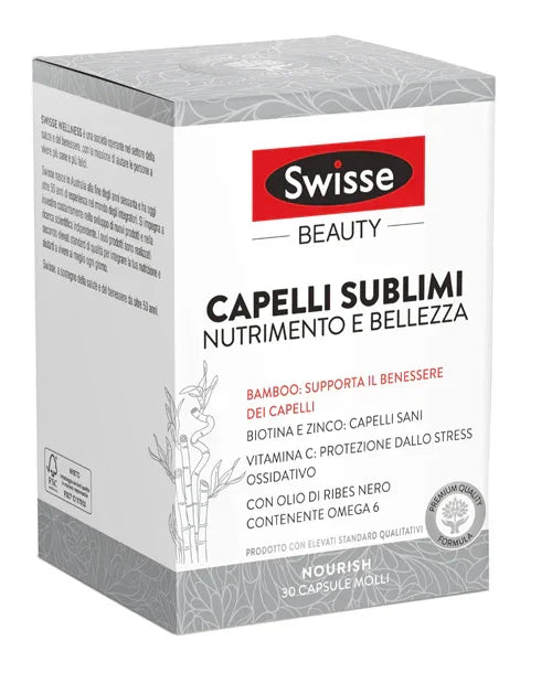 SWISSE CAPELLI SUBLIMI 30 CAPSULE - Farmaspeed