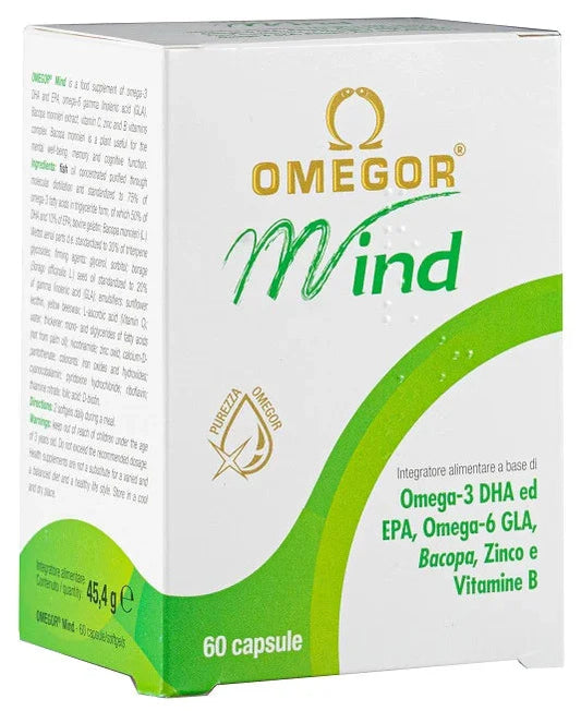 OMEGOR MIND 60 CAPSULE MOLLI - Farmaspeed