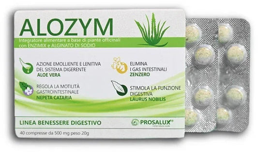 ALOZYM 40 COMPRESSE - Farmaspeed