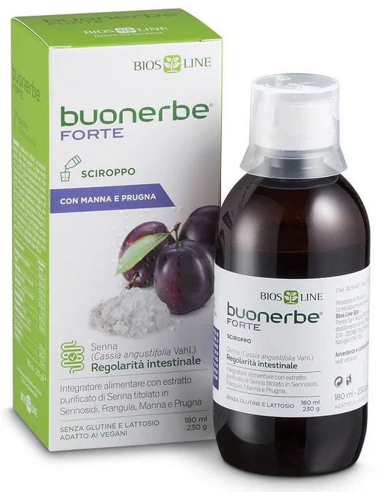 BUONERBE FORTE SCIROPPO 180 ML - Farmaspeed