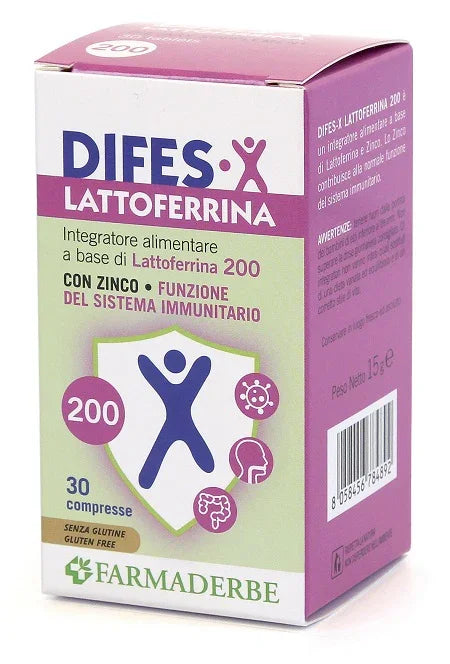 DIFES X LATTOFERRINA 200 30 COMPRESSE - Farmaspeed