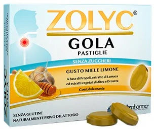 ZOLYC GOLA MIELE/LIMONE SENZA ZUCCHERI 36 PASTIGLIE - Farmaspeed