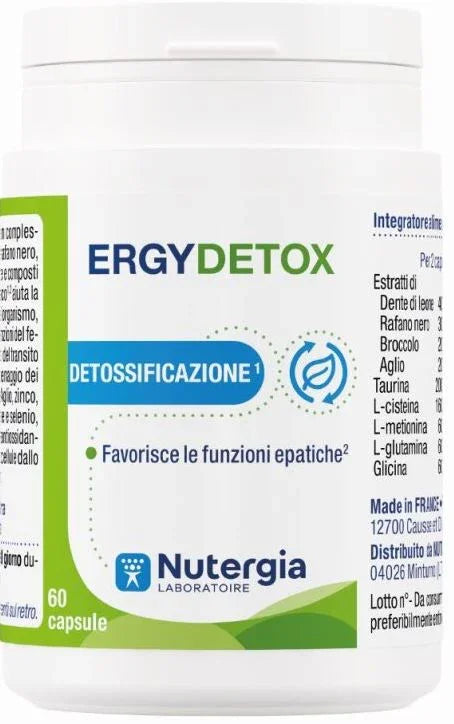ERGYDETOX 60 CAPSULE - Farmaspeed