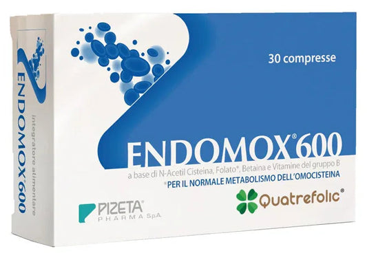 ENDOMOX 600 30 COMPRESSE - Farmaspeed