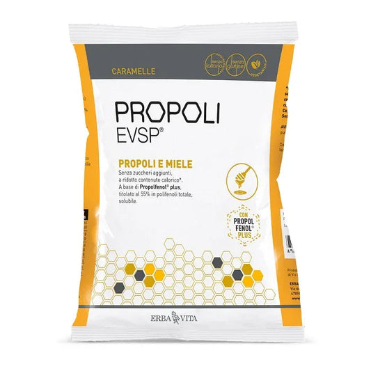 PROPOLI EVSP CARAMELLE PROPOLI MIELE 65 G - Farmaspeed