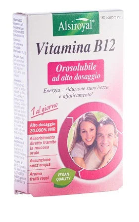 VITAMINA B12 OROSOLUBILE 30 COMPRESSE - Farmaspeed