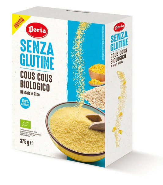 DORIA COUS COUS BIOLOGICO MAIS-RISO 375 G - Farmaspeed