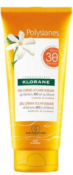 KLORANE GEL-CREMA SOLARE SUBLIME SPF 30 VISO/CORPO 200 ML - Farmaspeed