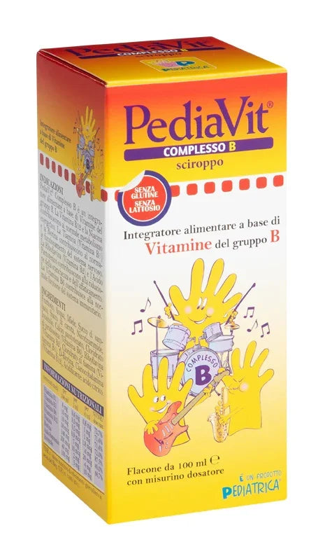 PEDIAVIT COMPLESSO B SCIROPPO 100 ML - Farmaspeed