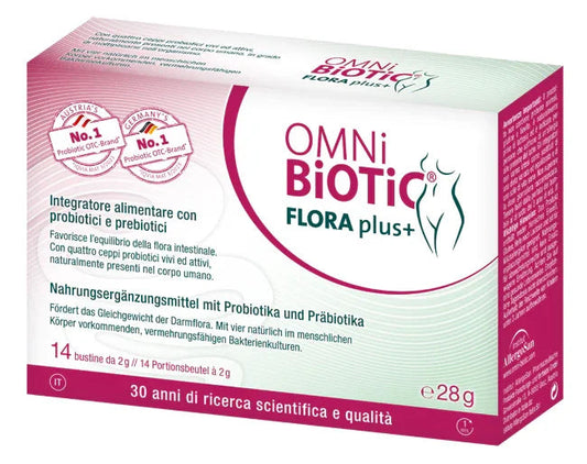 OMNI BIOTIC FLORA PLUS+ 14 BUSTINE DA 2 G - Farmaspeed