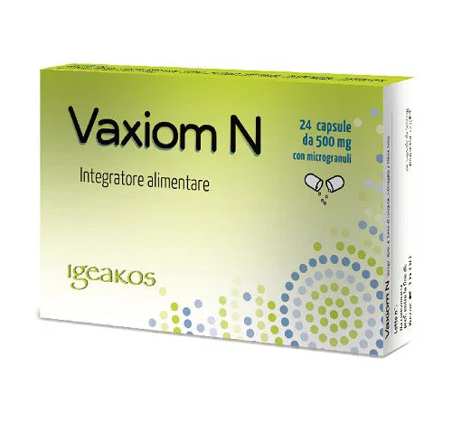 VAXIOM N 24 CAPSULE 12 G - Farmaspeed